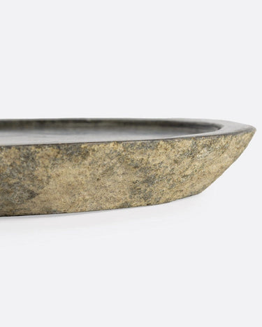 Plato KIMIA Dareels detalle de piedra natural