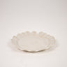 Small white glazed stoneware plate by Olsson & Jensen