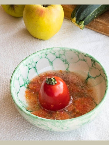 Plato rallador de cerámica artesanal Poseidón