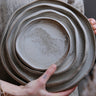 Platos de cerámica artesanal