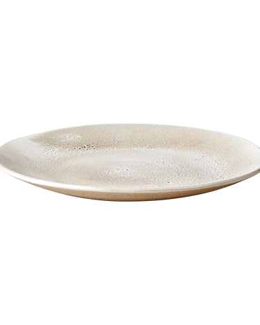 Platos de cerámica esmaltada beige para mesa