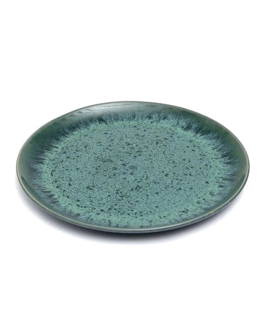 Blue Portuguese ceramic dinner plates - Set of 4 by Bazar Bizar, detail view