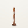 Portavelas SATNA de hierro cobrizo 27 cm Dareels