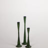 Portavelas de hierro fundido verde en conjunto de Olsson & Jensen