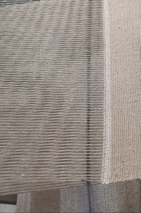 Alfombra Pasillo Tejida a Mano Algodón Oaxaca 80x230 cm