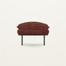 Puff retro Hocker de terciopelo Magnolia HK Living