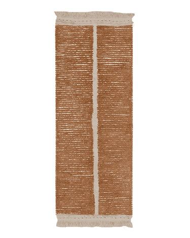 Alfombra lavable reversible algodón Lorena Canals toffee