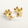 Pendientes grandes dorados Arai Joidart
