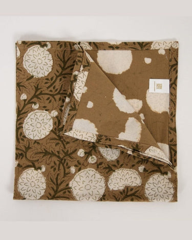 Mirabelle napkin, 45 × 45 cm, in 100% hand-printed cotton