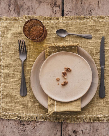 Composición de mesa con servilletas Marinara Grano