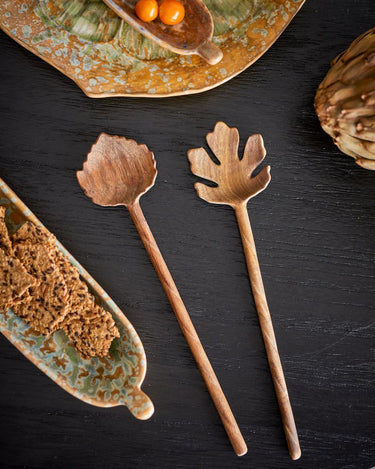 Set de cucharas para Ensalada de acacia