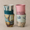 Set de cuatro tazas Artist Ceramics de HK Living