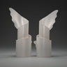 Set de dos lámparas Wings de Slamp en Opalflex blanco nácar