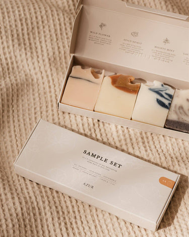 Set de muestras de jabones para regalo
