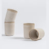 Set de seis vasos de cerámica Sand Storm