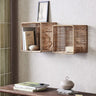 Set ZEYA de 2 cestas murales de ratán natural – Nordal