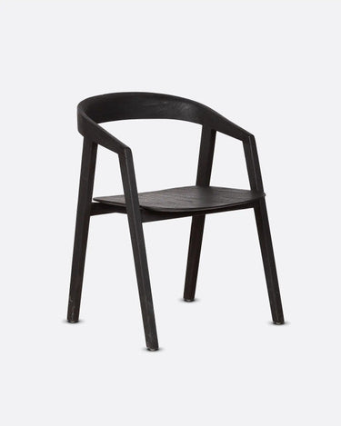 Silla ARC de teca natural 56 × 57 × 76 cm — detalle 8