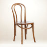 Silla bistro de madera natural Nordal