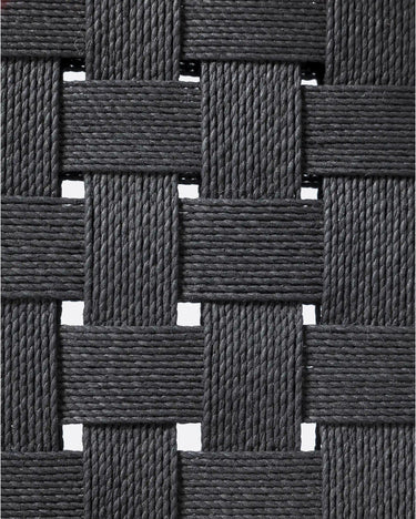 Silla CORA de teca reciclada y cuerda de papel 52 × 56 × 77 cm — detalle 4