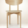 Silla de comedor de roble