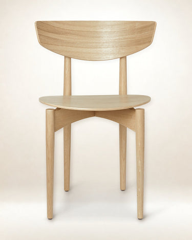 Silla de comedor de roble