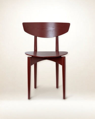 Silla de comedor Herman marrón rojizo