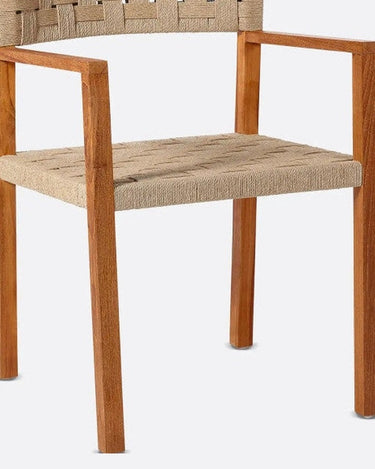 Silla exterior Dareels vista frontal