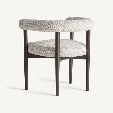 Silla de fresno negro poliéster gris de Vical, imagen 4