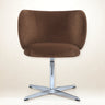 Silla giratoria de terciopelo Ferm Living