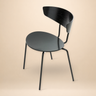 Sillas de comedor negras Ferm Living