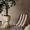 Sillón Desert de acero y tejido PET reciclado