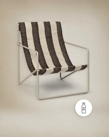Sillón Desert de acero y tejido PET reciclado · imagen 2
