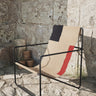 Sillón Desert negro de PET reciclado de Ferm Living
