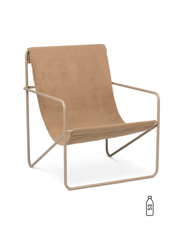 Sillón de Lounge Desierto en Cashmere: Elegancia y Confort
