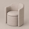 Sillón latte tapizado de Broste Copenhagen