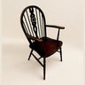 Silla Windsor antigua con brazos siglo XIX