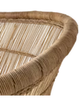 Sofá bohemio Tribe de fibras naturales hecho a mano