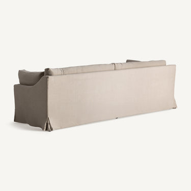 Sofá de lino beige de Vical, imagen 4