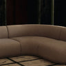 Sofá Esquinero Modular Rico 90 Bouclé Suave Natural, Profundo