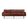 Sofá retro 3 plazas de terciopelo Magnolia HK Living