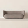Sofá Rico de tres plazas gris cálido Ferm Living