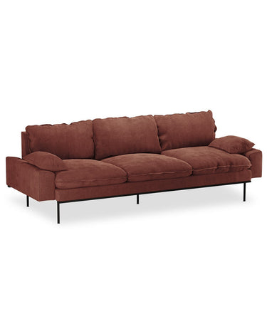 Sofás retro en terciopelo magnolia HK Living