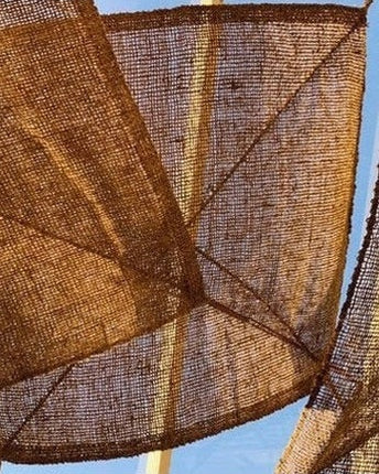 Sombra de fibra de coco natural para terraza