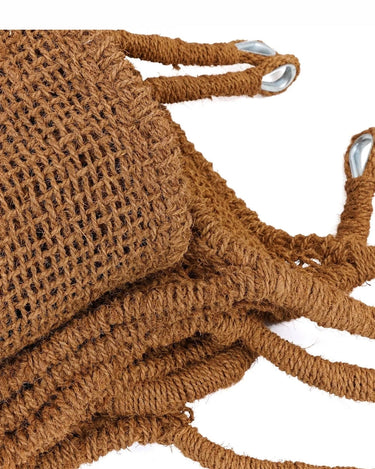 Sombra rectangular de fibra de coco para jardín