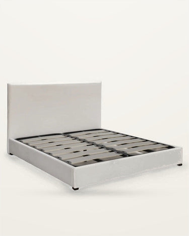 Somier Beethoven de 160 × 200 cm montado en la cama; cama y colchón no incluidos