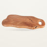 Tabla de cortar de madera de teca marrón de Vical