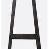 Taburete alto KING de teca negra 44 × 38 × 79 cm — vista principal