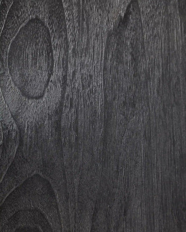 Taburete alto KING de teca negra 44 × 38 × 79 cm — detalle 4