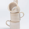 Taza de cerámica beige Sand Storm