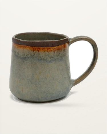 Set of 6 large Portuguese ceramic mugs by Bazar Bizar